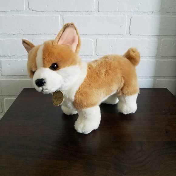 Miyoni by AURORA Corgi Dog 10.5" Plush Stuffed Animal - Picture 3 of 10